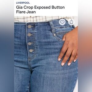 Liverpool Los Angeles Women's Blue Denim Jeans